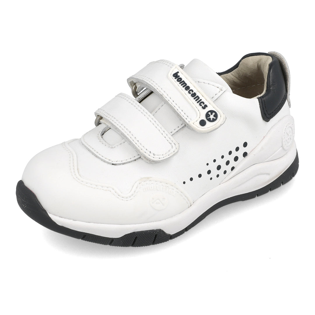 ZAPATILLA BLANCA Y AZUL SUPER SOFT ACTION