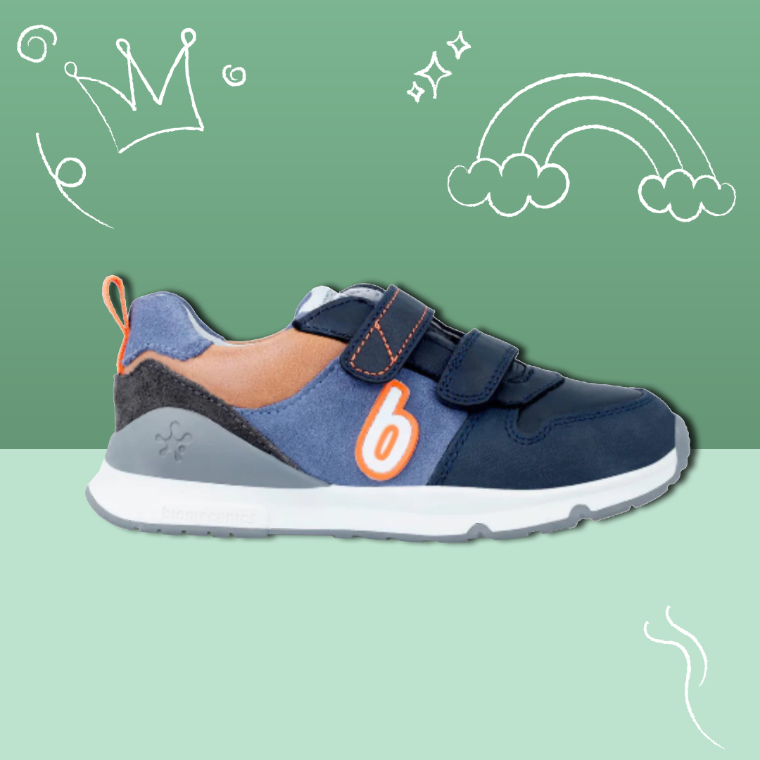 ZAPATILLA SPORT VELCROS AZUL
