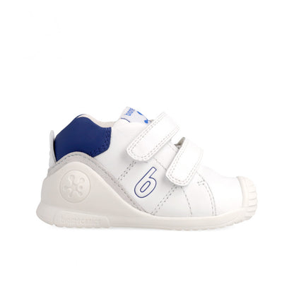 ZAPATILLA AZUL Y BLANCO